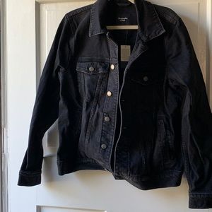 Abercrombie & Fitch Jean Jacket Black